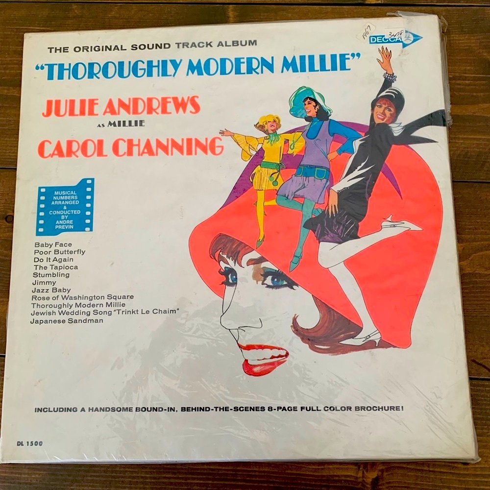 Original LP soundtrack Thoroughly Modern Millie original packaging. Vintage 1967